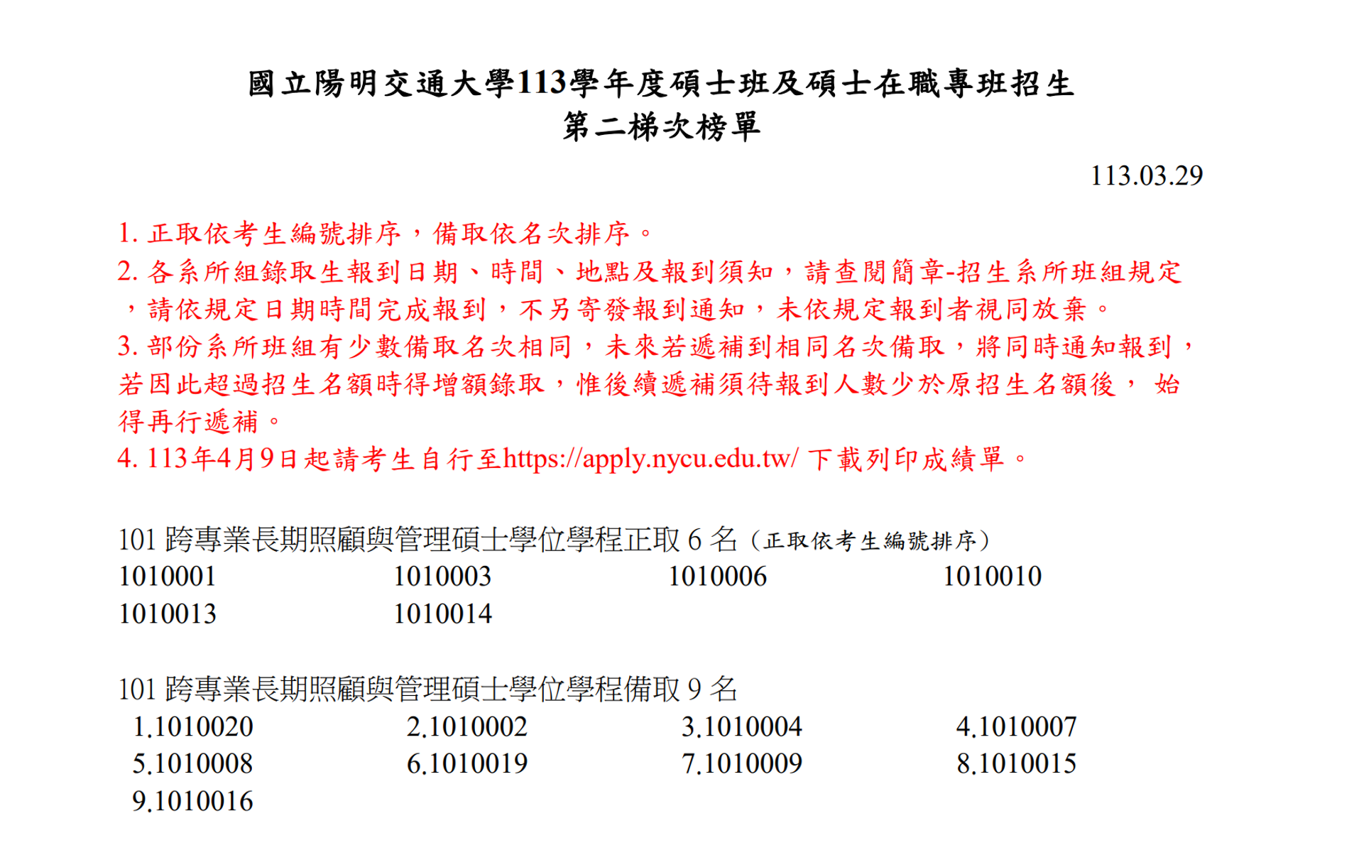 1130329第二梯次榜單